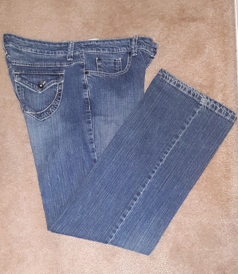 WOMEN'S NINE WEST BLEEKER BOOT CUT JEANS