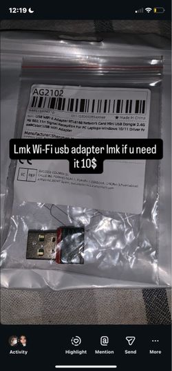 Wi-Fi usb adapter need gone best offer