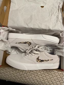 Women Nike Charge Suede leopard print