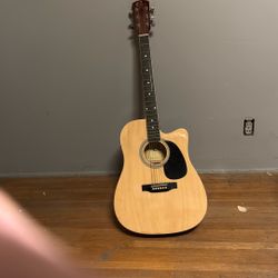 Eleca Electric Acoustic Guitar