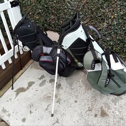 New Tour X & Wilson Stand Golf Bags