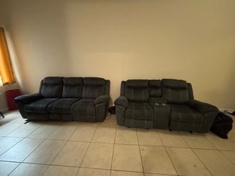 2 Recliner Sofas