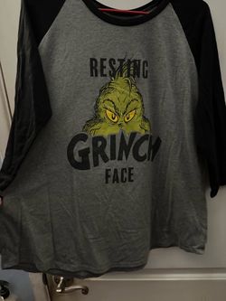 Grinch baseball shirt