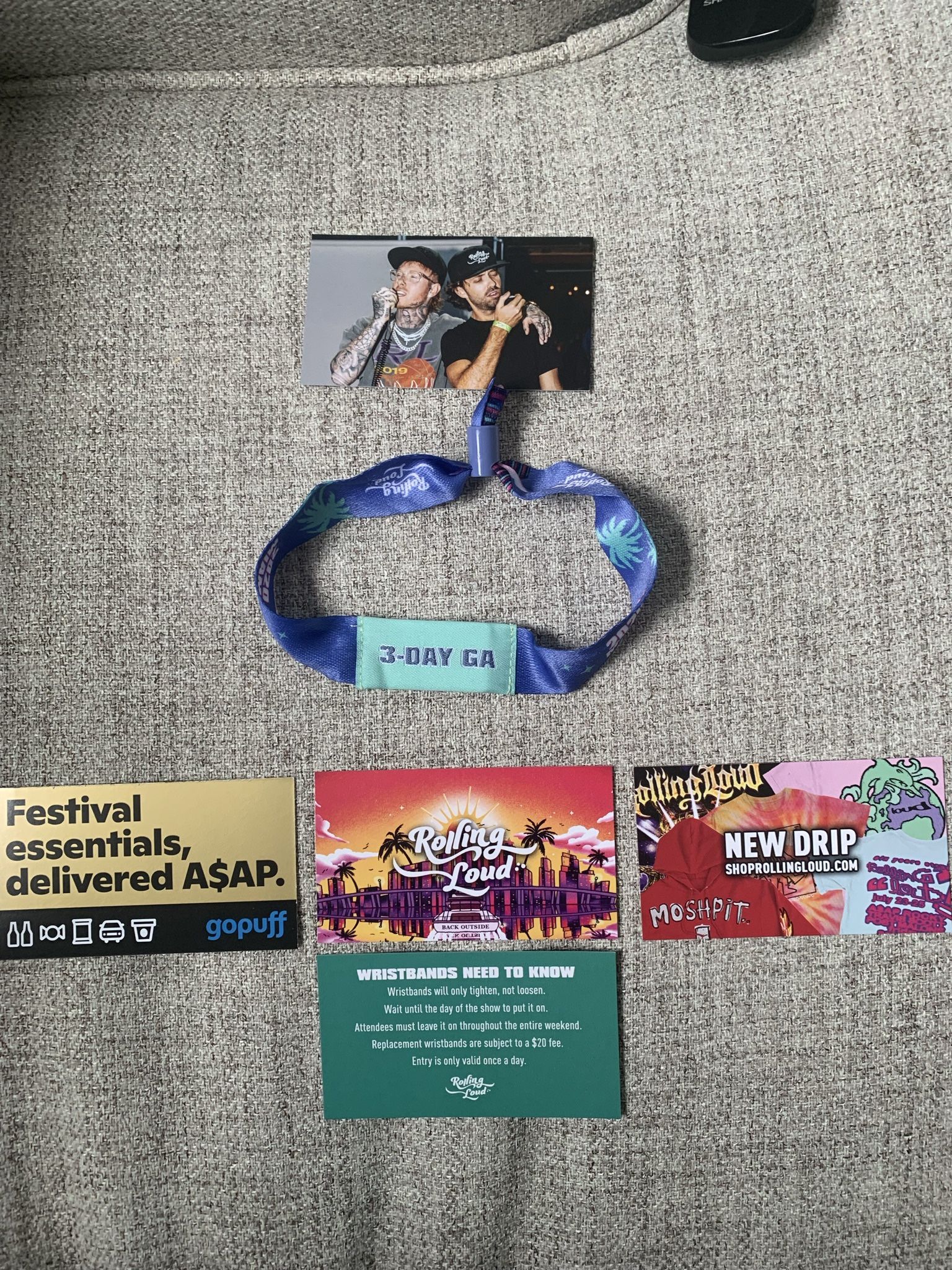 Rolling Loud MIAMI Ticket/wristband