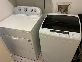Washer and dryer set