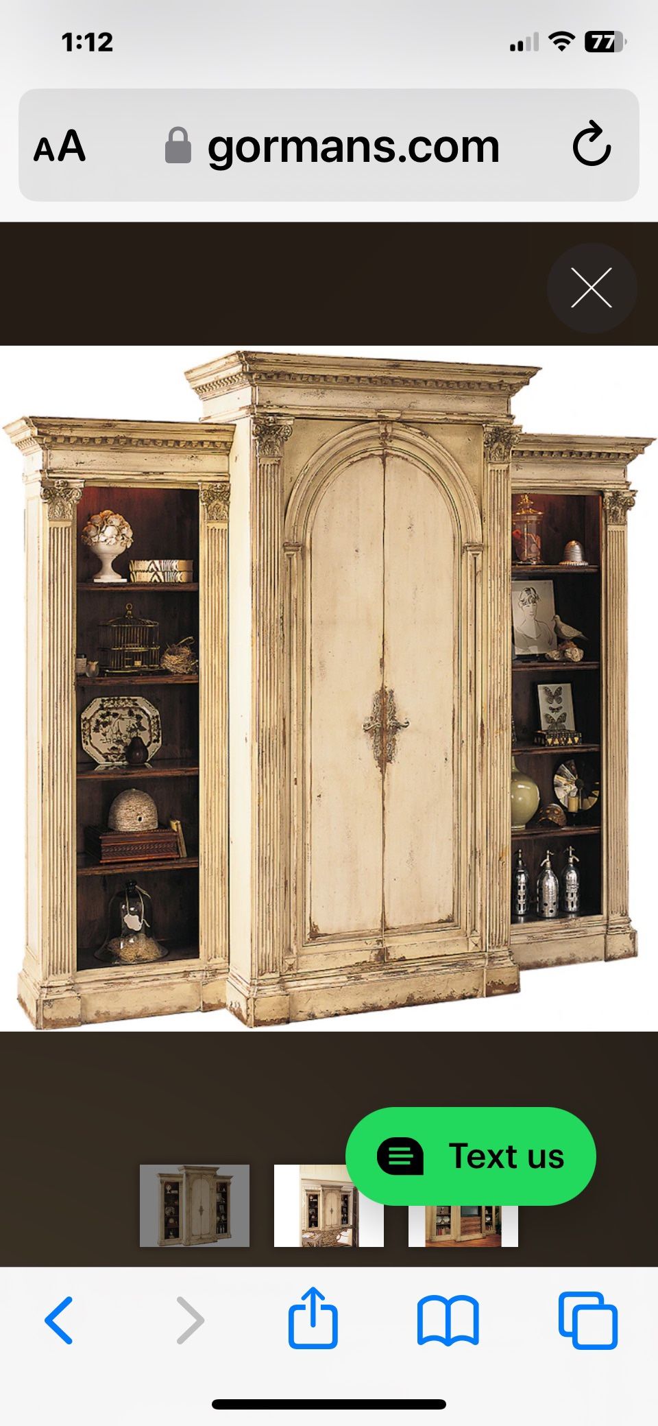 Habersham Regency Wet Bar & Shelving Unit
