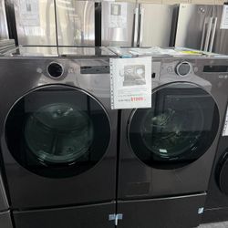 LG Washer & Dryer With Pedestal Set. 🚚WE DELIVER🚚