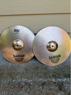 Sabian B8X hi hats 14 inch