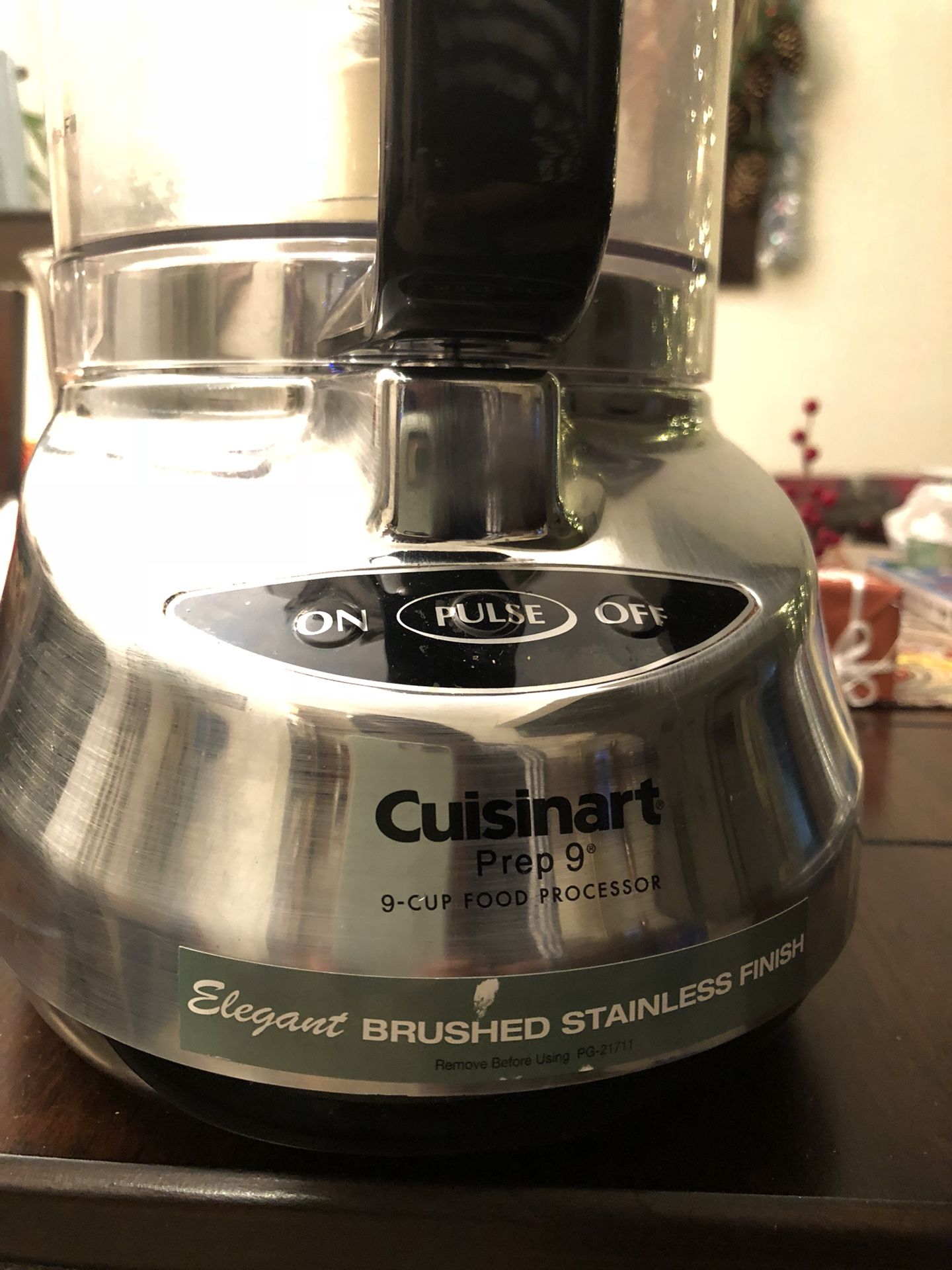 Cuisinart Prep 9-Cup Food Processor with Brushed Stainless Finish, for sale  online