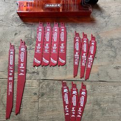 DIABLO Bi-Metal Reciprocating Saw Blade Set (14-Piece)