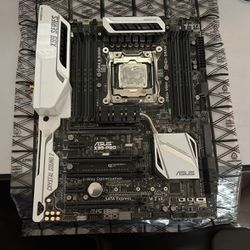 ASUS X99 PRO WITH I7 5820K FULLY FUNCTIONAL for Sale in
