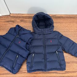 Ralph Lauren Vest+ Jacket