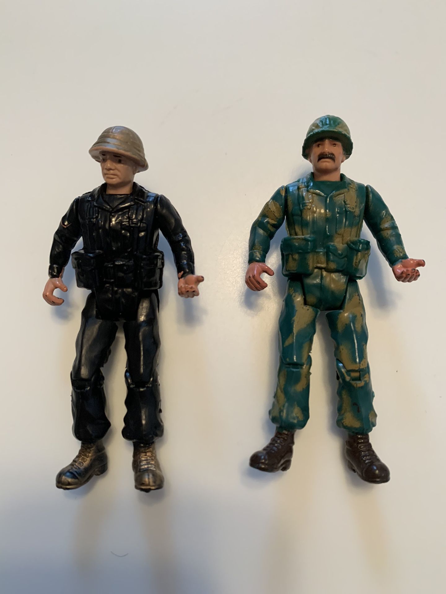 Vintage SGT ROCK D C COMICS 3 3/4” Action Figures by REMCO from 1981