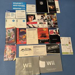 Lot of Instruction Manuals, Guides, and Inserts