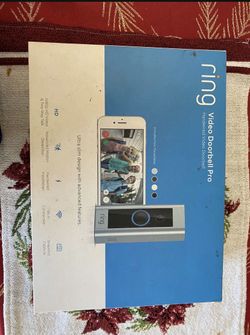 Ring Home Doorbell New