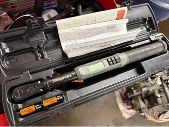 Snap-on 3/8 digital torque wrench