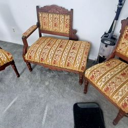 Antique victorian east lake 3 piece set (Willing To Negotiate)