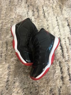 Jordan 11 Bred Size 7 100% Authentic