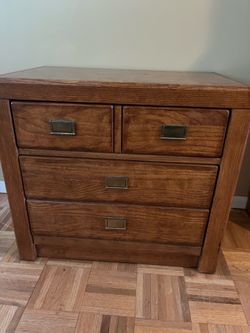 Solid Wood Nightstand