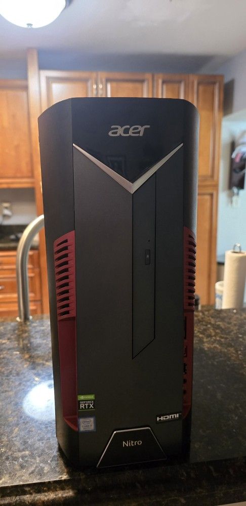 Acer Nitro Intel core i7 9700 16gb ddr4 512gb ssd 1tb hdd rtx 2060 6gb Windows 11 gaming desktop
