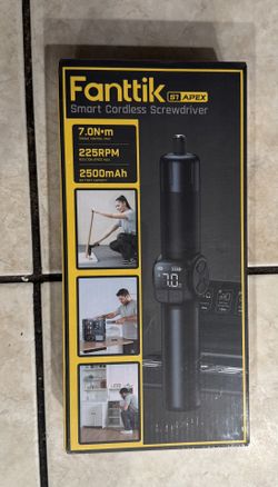 Fanttik GIAPE Smart Cordless Screwdriver 7.ON m TORQUE CONTROL MAX 225 RPM ROTATION SPEED MAX 2500mAh