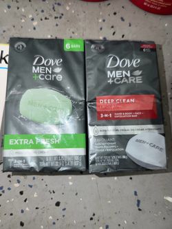 Dove, bar soap, Dove large body wash , Spice body wash , Sensodyne  promenel , Dawn dish soap, Tide , Downy