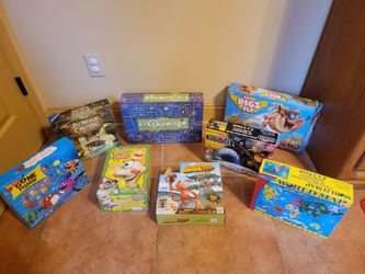 Assorted Kids Games & Puzzles
