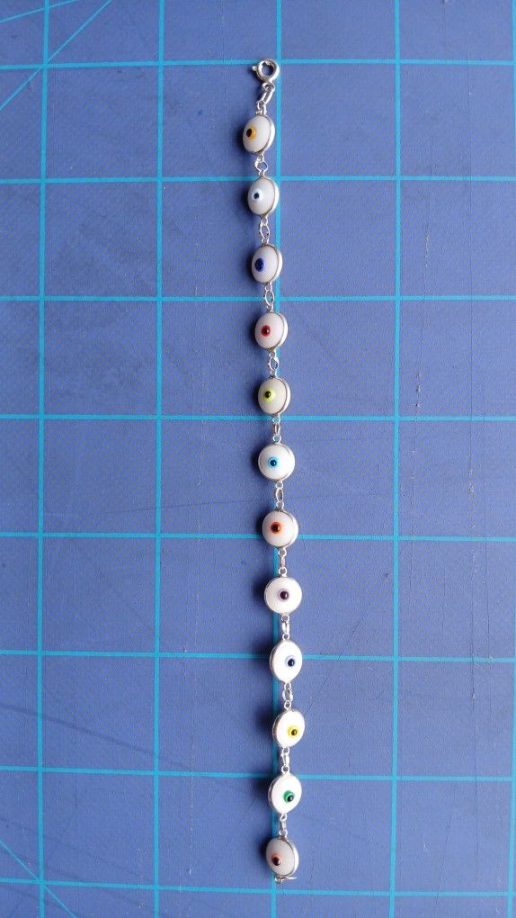7" Evil Eye Bracelet 