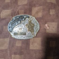 Montana SilverSmith Bull Riders Only Western Belt Buckle