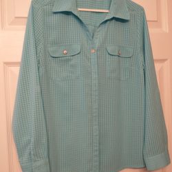 Sea Green Aqua Shirt (S)