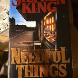 Special Edition Needful Things Release With Print Signature Bookmark And Smokin’ Hot Pose