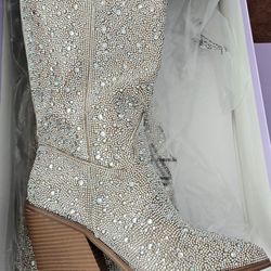 Madden Girl Sparkle Boots 