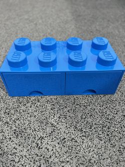 New LEGO 8-stud Storage Brick Drawer Blue, Green, Yellow, Red