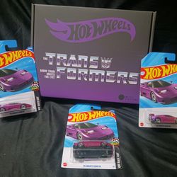 Hotwheels RLC  Nemesis  Prime & Bugattis