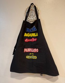 MANDILES DE MEZCLILLA  LOGOS DE EQUIPOS, Máscaras, Cervezas, etc