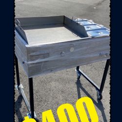 Taco Cart/ Plancha Para Tacos / Carrito Para Tacos / Taco Grills 
