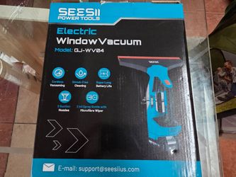 Electric windows squeegee.
