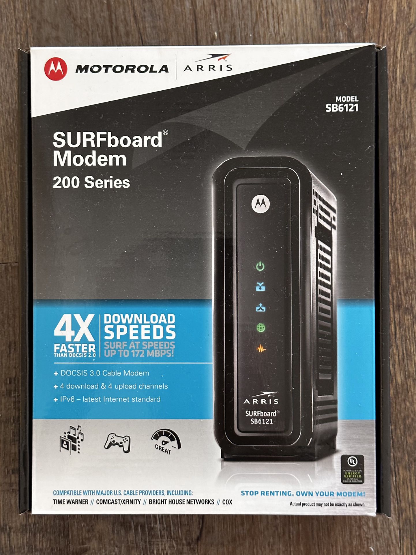 SURFboard Modem SB6121 - Cable modem for Comcast/Xfinity service