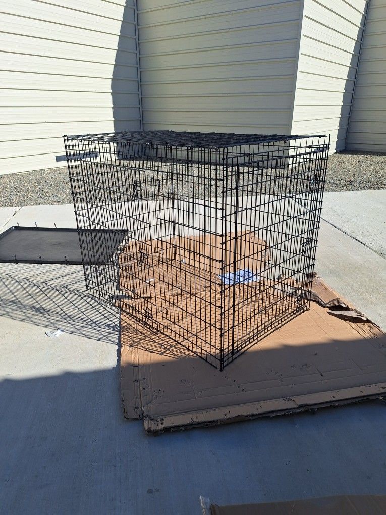 Double Door Dog Crate for XXL