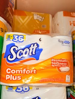Scott toilet paper 12 TRIPLE ROLLS