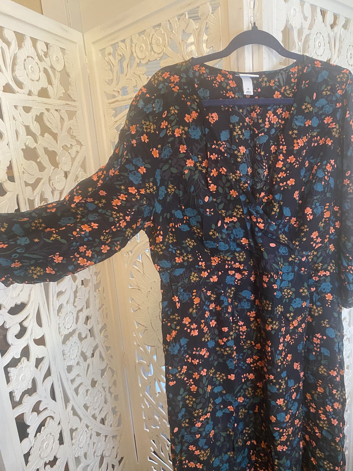 Plus Size Cotton Country Style Dress