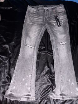 Purple jeans
