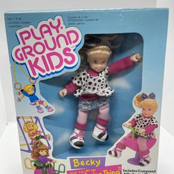 Playground Kids Doll Rare