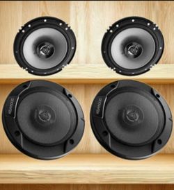 2x Pairs Of Kenwood 6½" Speakers