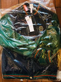 SUPREME x LACOSTE WOOL VARSITY JACKET (M)