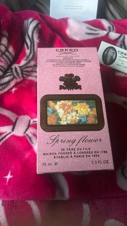 This is a 2.5 fl. oz (75ml) bottle and box of Creed Spring Flower Eau de Parfum, a women's fragrance
