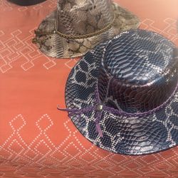 Hats Brand New Genuine Leather  Size L 