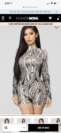 FN Here For The Party Romper XS