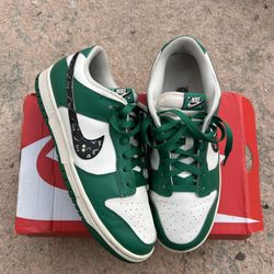 Green Lottery Dunks Size 8.5