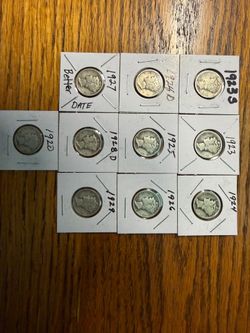 Mercury Dimes